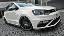 VW Polo GTI 2015-2017 Frontsplitter V.2 Maxton Design